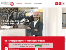 Tablet Screenshot of nedasco.nl